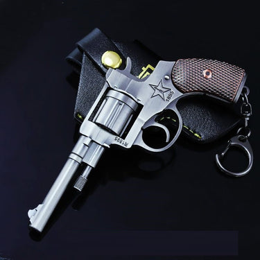 Mini R1895 Revolver P92 Toy Gun Keychain